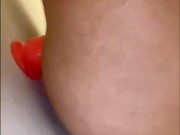 Latina fucks dildo on onlyfans 